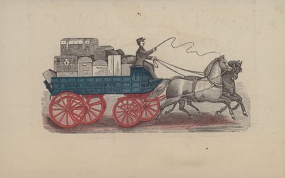 Union Transfer Co, Baggage Express by American School
